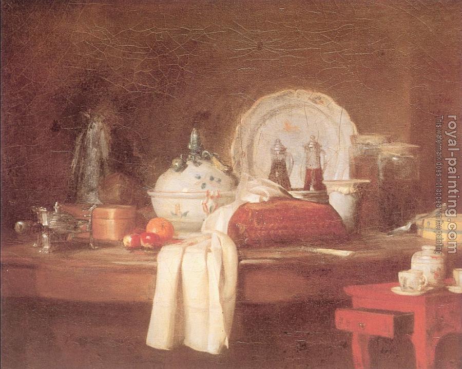 Jean Baptiste Simeon Chardin : The Butler's Table